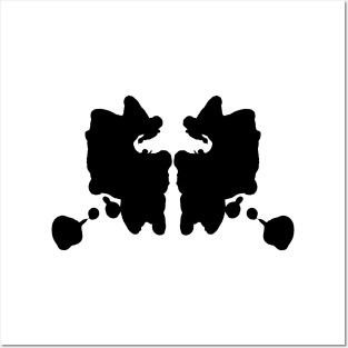 Rorschach - Inkblot test #12 Posters and Art